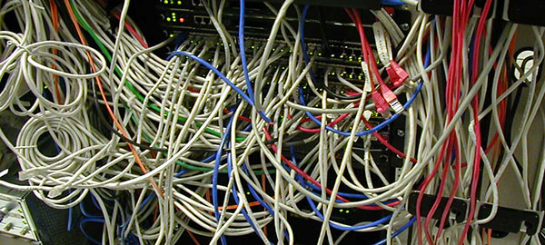 cable mess